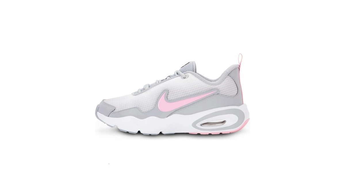 Nike Big Kids' Air Max Nova Shoes, White/med Soft Pink-wolf