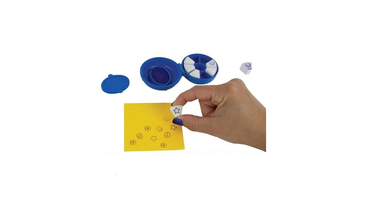 World's Smallest You Create Stamp Art Set, Includes 8 Detailed