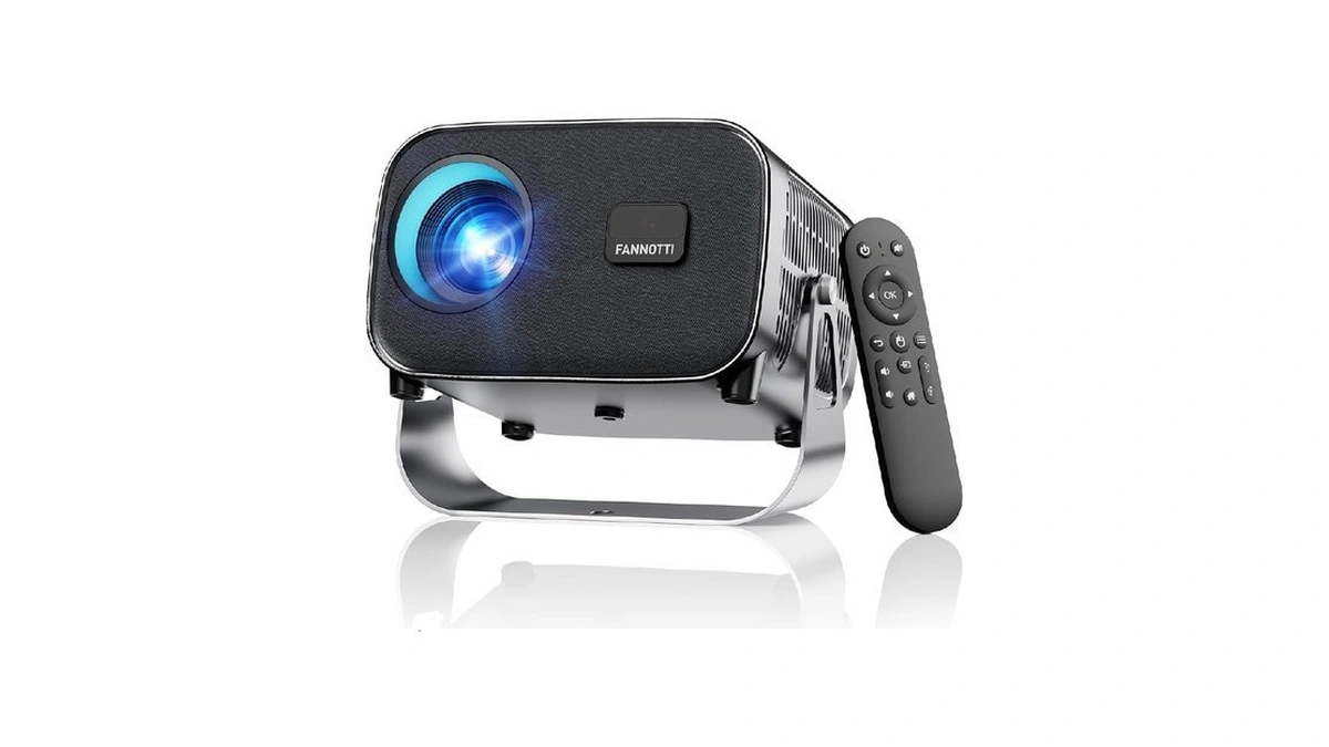 Smart Projector With Wifi And Bluetooth, 800ansi Native 1080p Portable