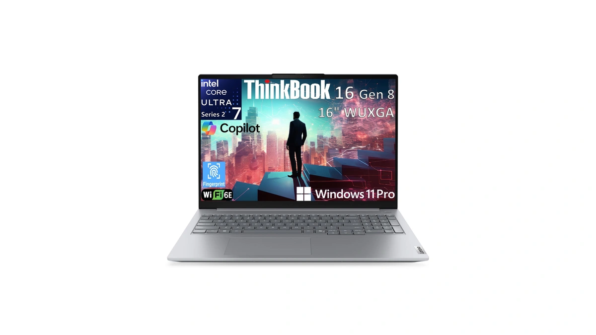 Lenovo Thinkbook 16 Gen 8 Business Ai Pc Laptop Computer,