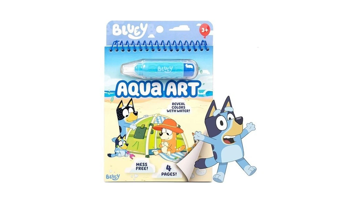 Horizon Group Usa Bluey Aqua Art - Reusable Water Reveal
