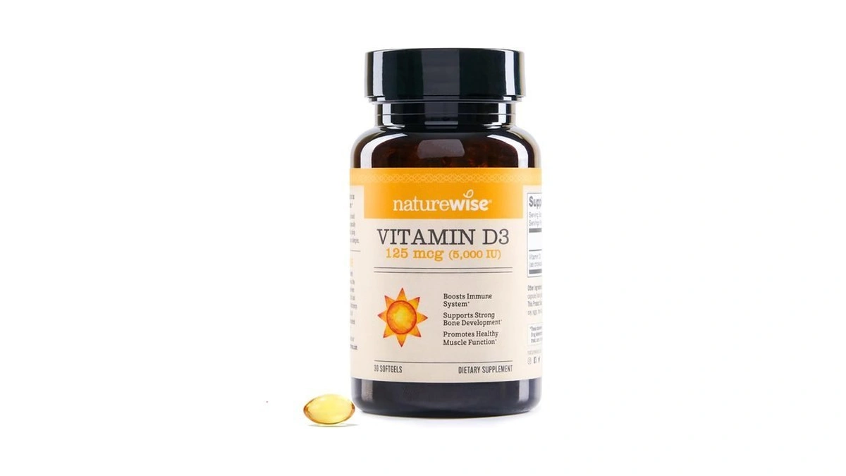 Naturewise Vitamin D3 5000iu (125 Mcg) 30-day Supply For Immune