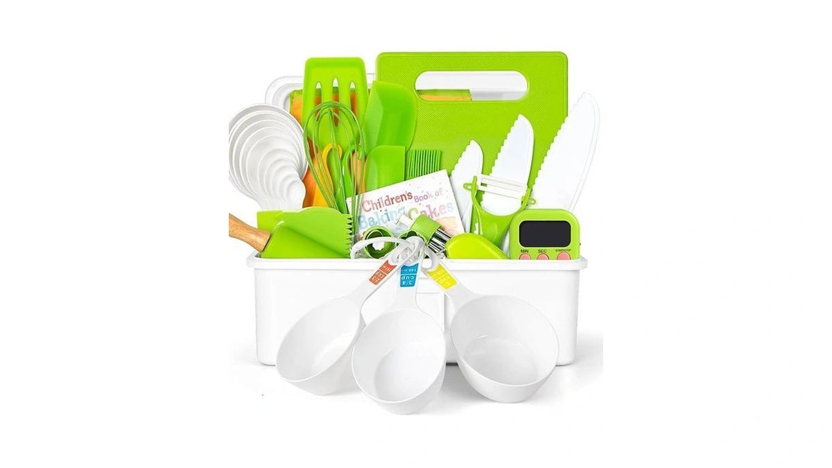 37pcs Kids Cooking Sets Real, Kids Cooking And Baking Gift