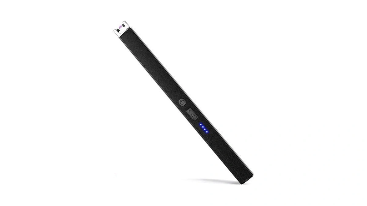 Vehhe Candle Lighter, Windproof Pulse Electric Lighter With Anti-false-touch Lock