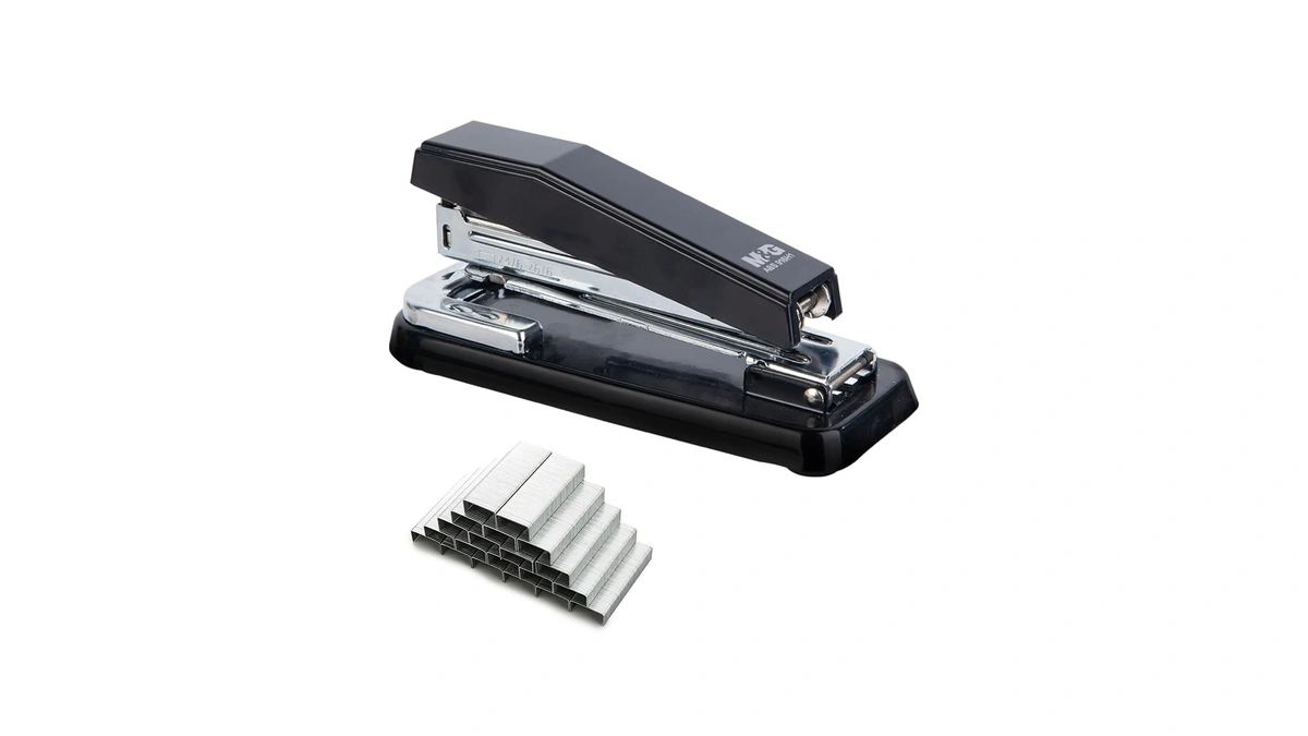 M&g Desktop Stapler Swing-arm Stapler With 50 Sheet Capacity, 180