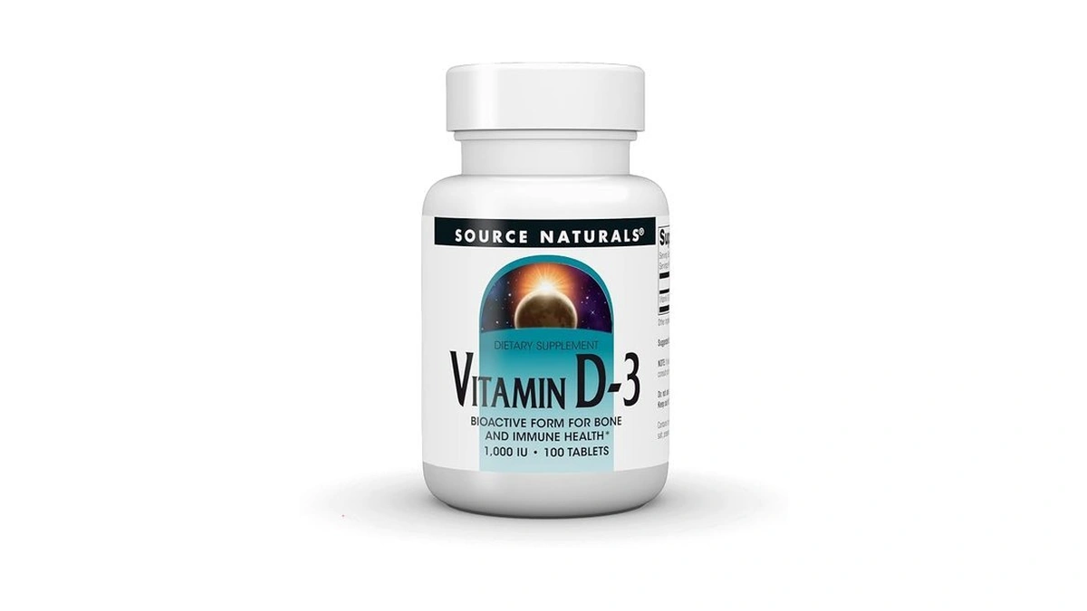 Source Naturals Vitamin D-3 Supports Bioactve Form For Bone &