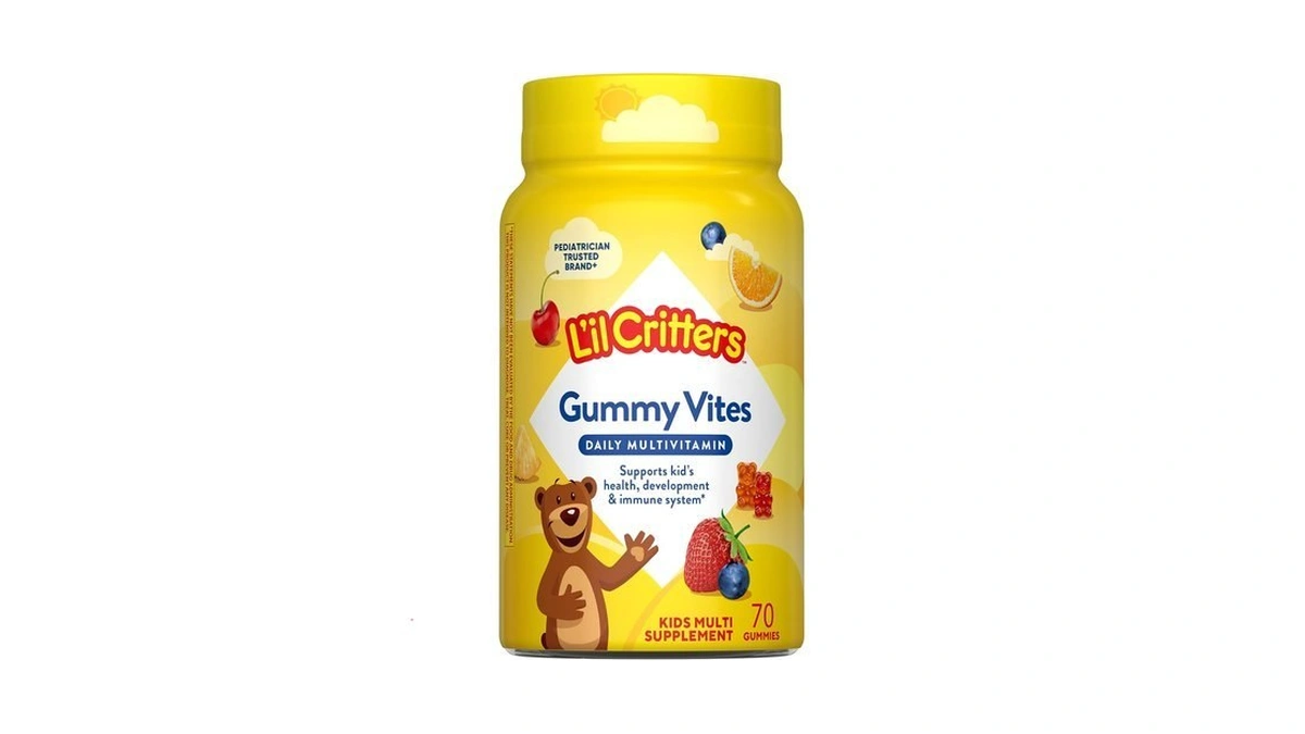 Lil Critters Kids Multivitamin Gummies | 70 Count With Vitamins