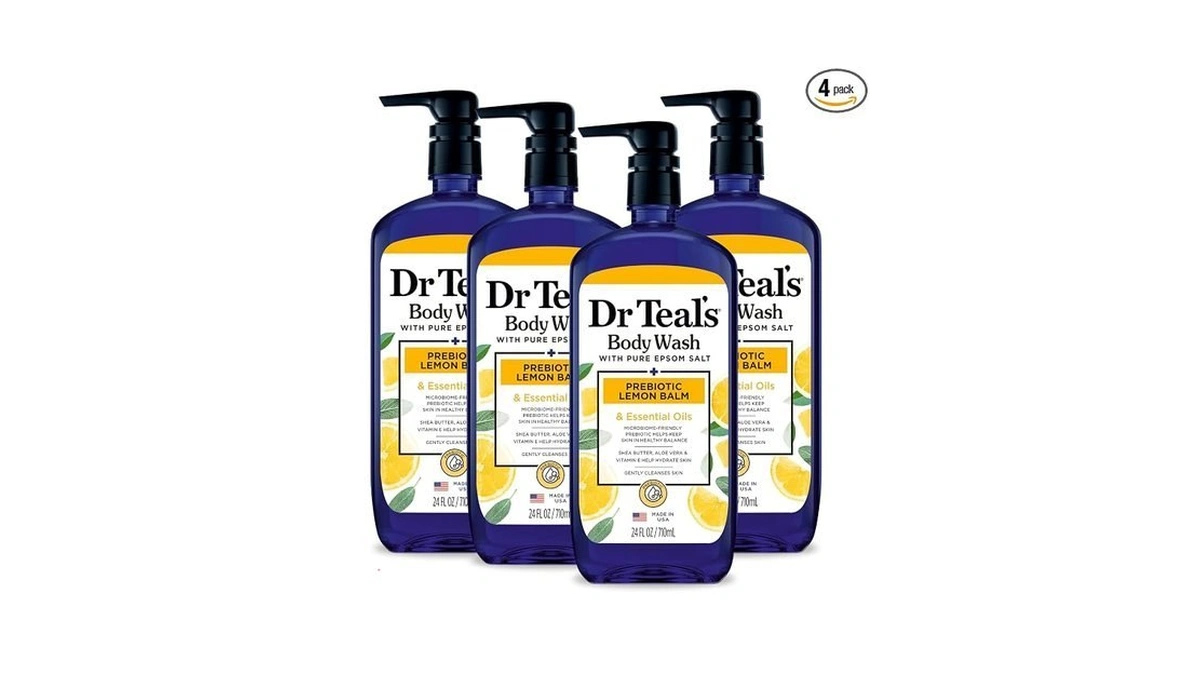 Dr Teal's Body Wash With Pure Epsom Salt, With Prebiotic