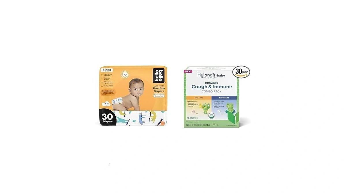 Hello Bello Premium Baby Diapers Size 2, 30 Count Of