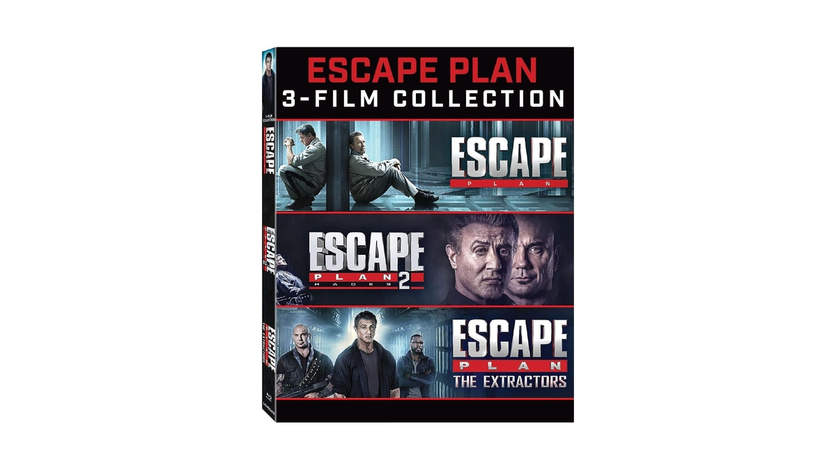 Escape Plan: 1-3 - Bluray