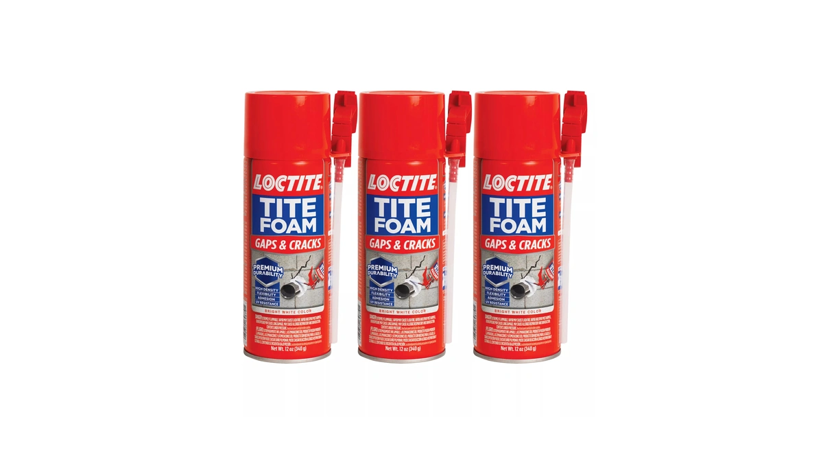 Loctite Tite Foam Gaps & Cracks, Bright White Insulating Foam