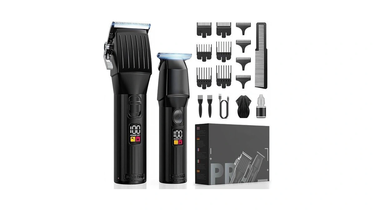 Professional Hair Clippers For Men Beard Trimmers Kit Zero Gapped