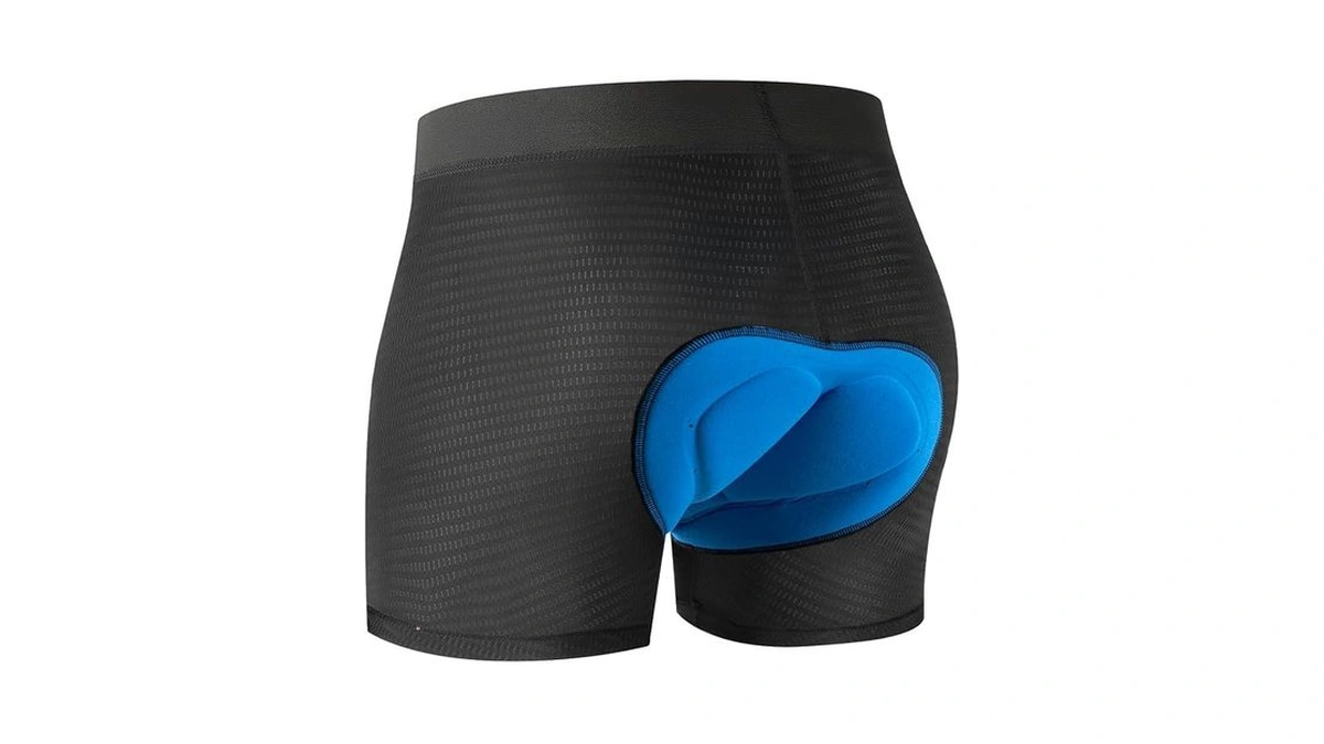 Niksa Cycling Underwear Men Absorbent, 5d Padded Gel Bike Shorts