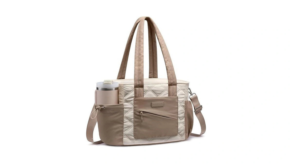 Lovevook Lunch Box For Women, Quilted Insulated Lunch Bag Tote