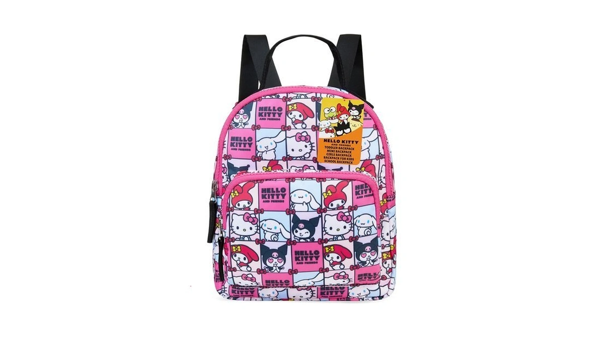 Get Trend Hello Kitty Mini Backpack For Kids Girls 9x7”