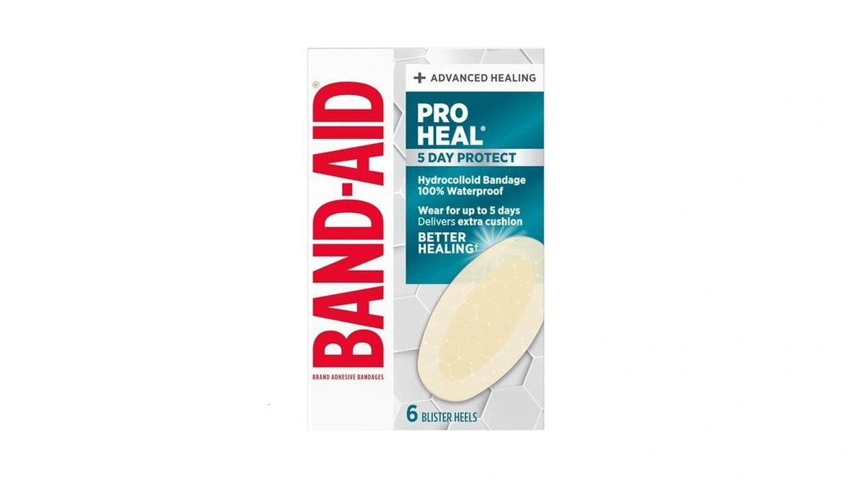 Band-aid Brand Pro Heal 5 Day Protect, Hydrocolloid 100% Waterproof