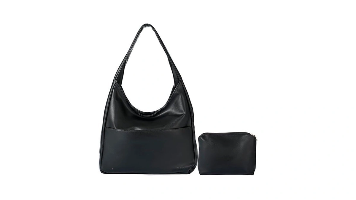 Tote Bags For Women Faux Leather Shoulder Bag Soft Hobo