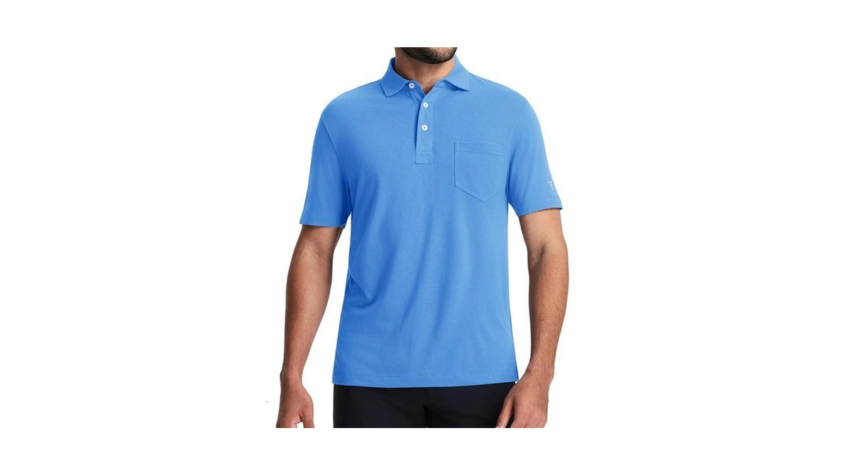 M Maelreg Golf Polo Shirts For Men Soft Lightweight Cotton