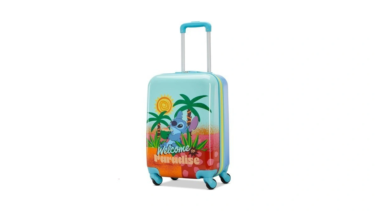 American Tourister Disney Stitch Carry-on Luggage - Airline Approved, Durable