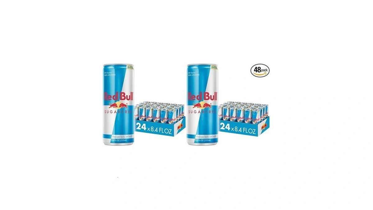 Red Bull Sugar Free Energy Drink, 8.4 Fl Oz, 24