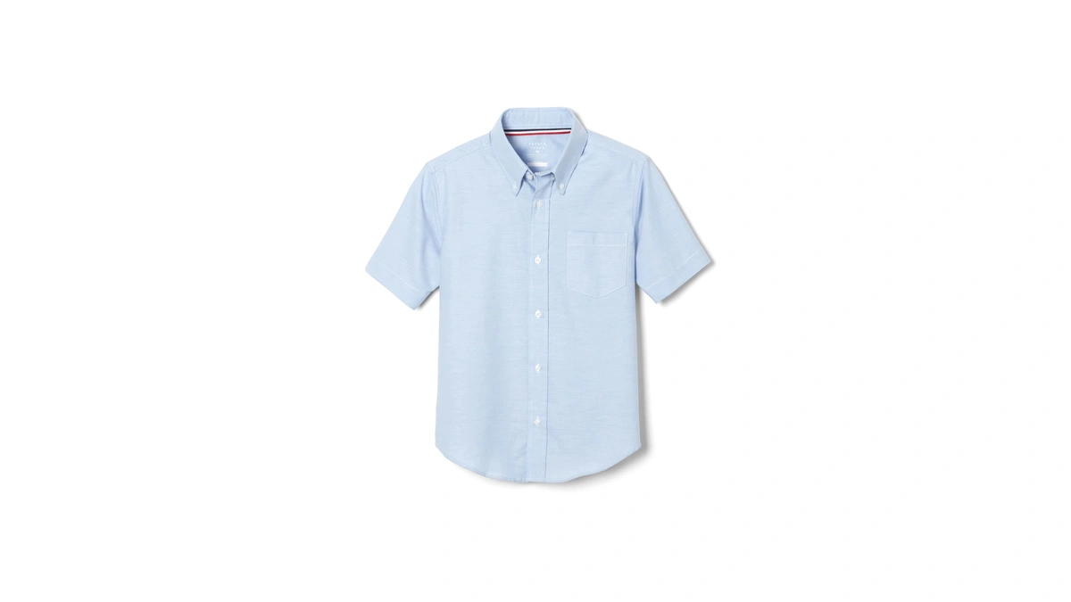 French Toast Boys Short Sleeve Oford Dress Sh...