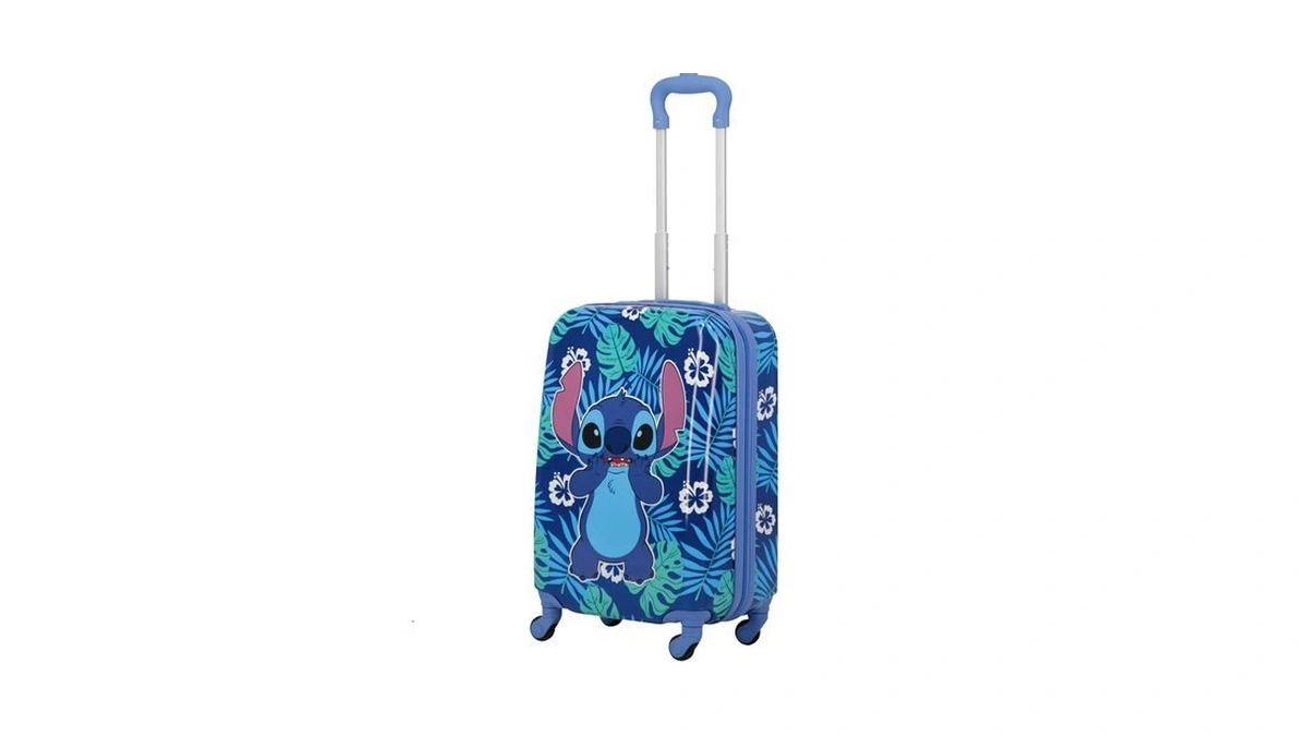 Ful Disney Stitch 21 Inch Kids Carry On Luggage, Hardshell