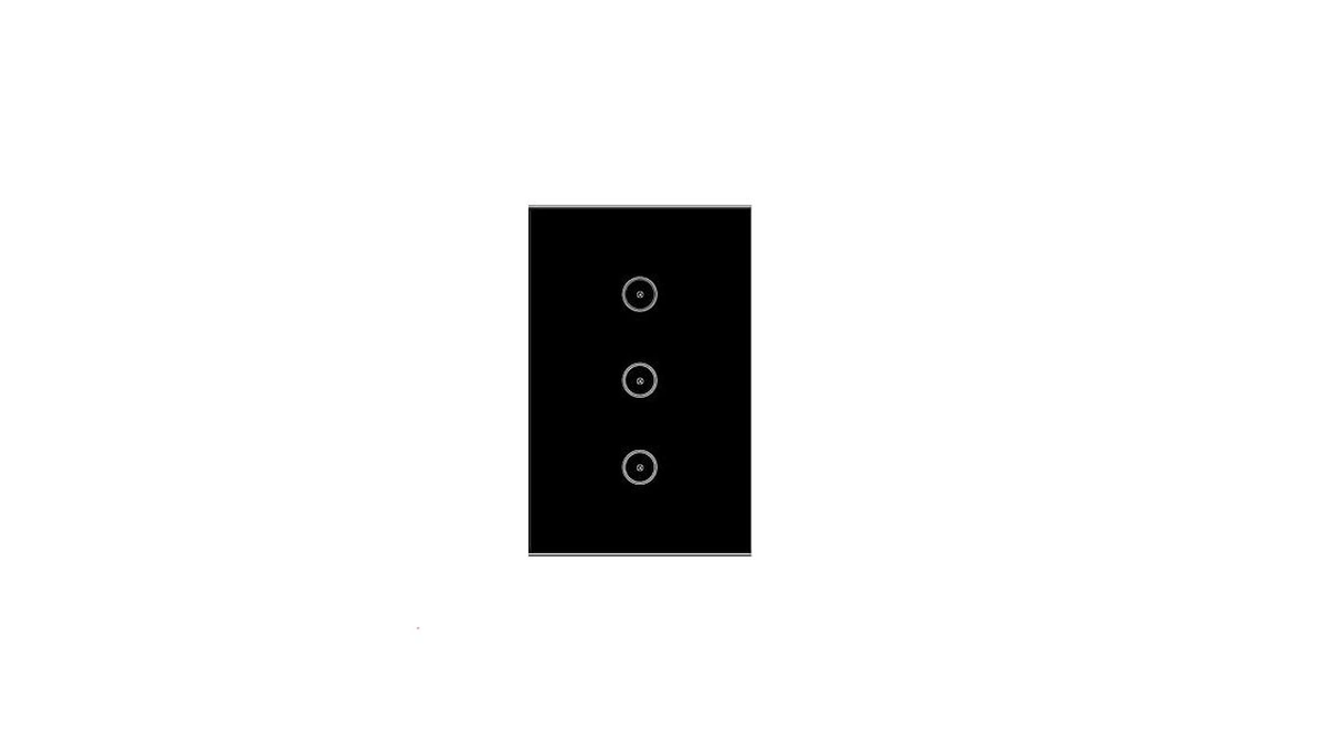 Jinvoo Wifi Wall Light Touch Panel Switch, 3 Gang 2