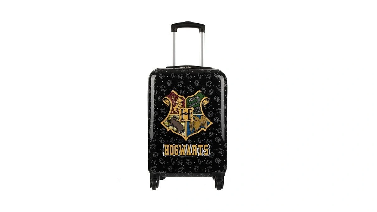 Bioworld Harry Potter Crest 20-inch Carry-on Hardside Spinner Luggage