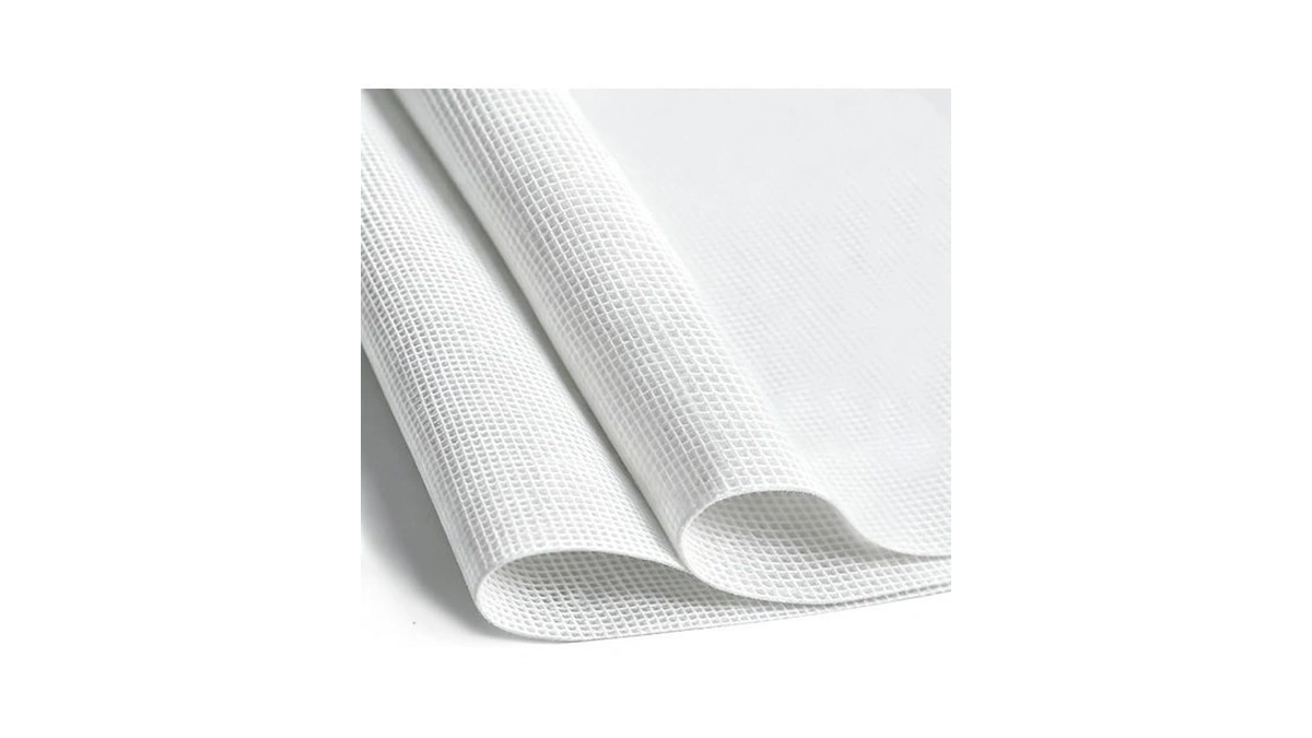 2pcs 14 Mesh Needlepoint Canvas, 20"Γ20" Blank White Canvas Polyester