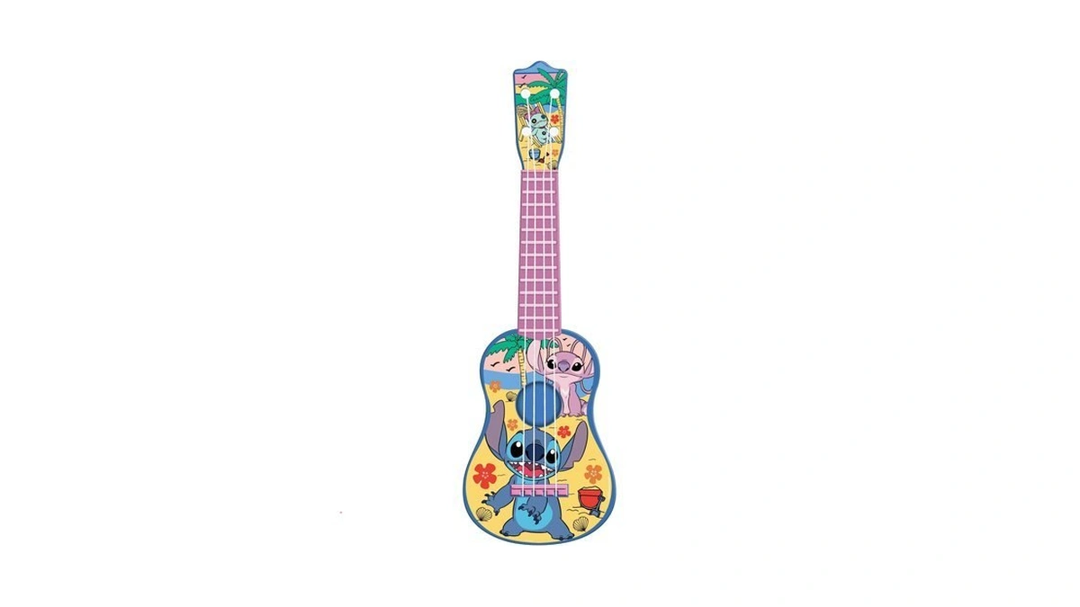 Hedstrom 21.5" Large Toy Guitar With Adjustable Tuning Pegs, For