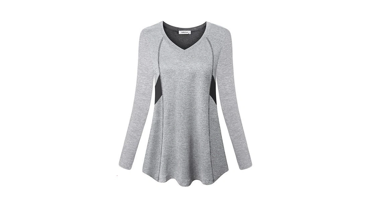 Axbyczd Active Wear Outfits For Women Tops Long Sleeve Golf