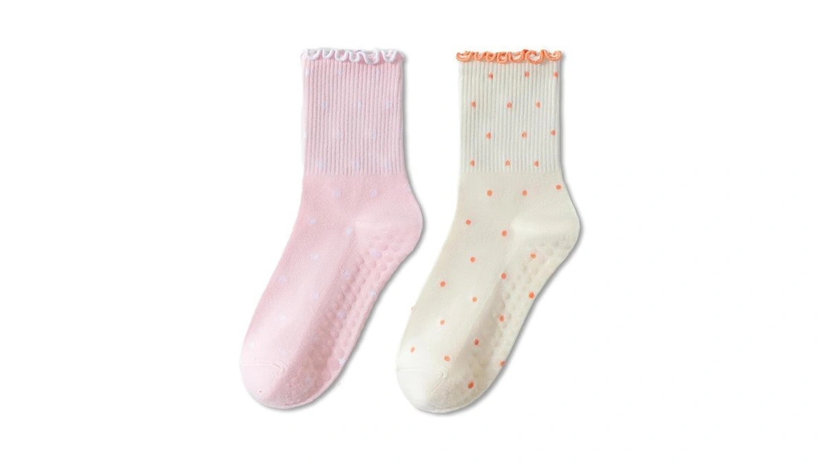 Vsaiddt Women Non Slip Pilates Grip Socks, Cute Grippy Socks