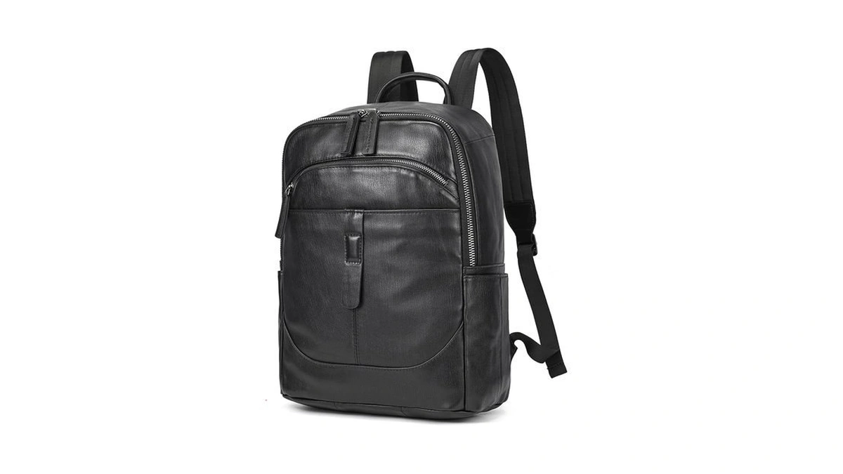 Luufan Genuine Leather Backpack For Men, Casual Weekender Backpack Multi