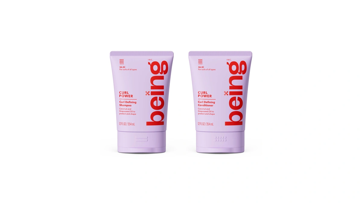 Being Curl Power Curl Defining Shampoo And Conditioner Set 354ml