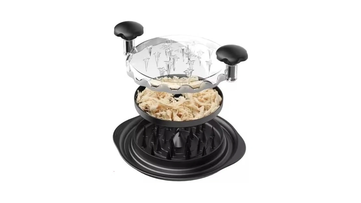 Chicken Shredder Large Chicken Breast Shredder Tool Twist With Brush&fork,