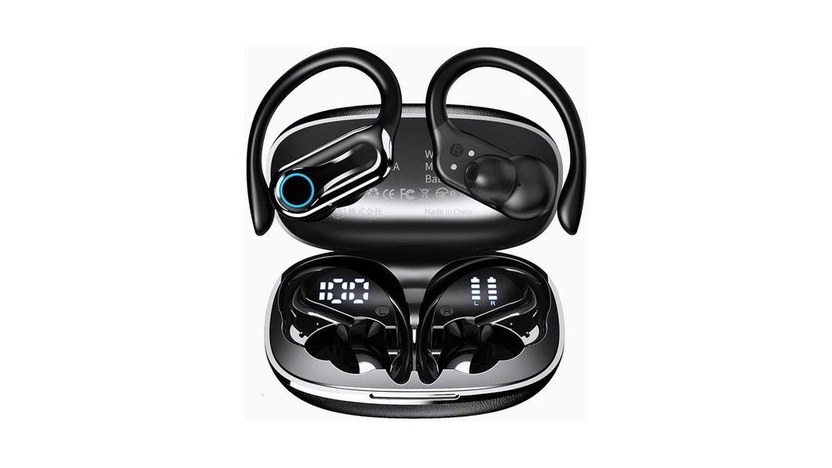 Acjohtin Wireless Earbuds, Bluetooth Headphones 6.1, 90h Playtime Ear Buds