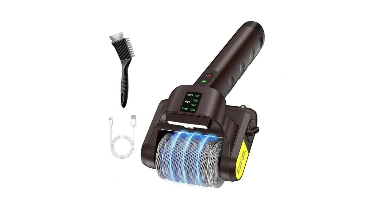 Voxon Electric Grill Brush, 3-speed 770rpm Electric Grill Cleaner With