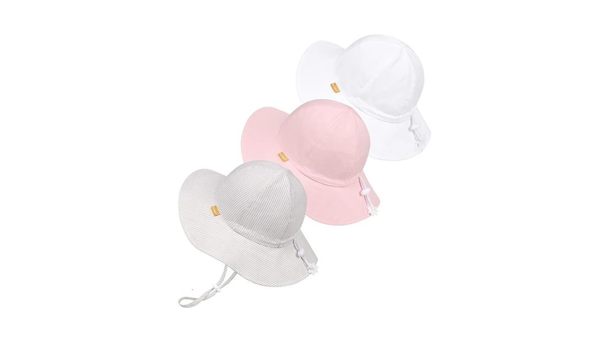 Baby Sun Hat Infant Toddler Summer Bucket Hat Kids Cotton