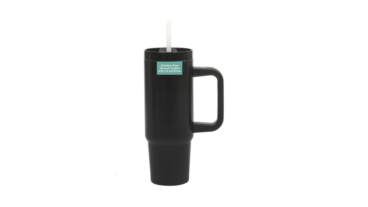 Gibson Home Marina 29-ounce Stainless Steel Travel Tumbler With Handle
