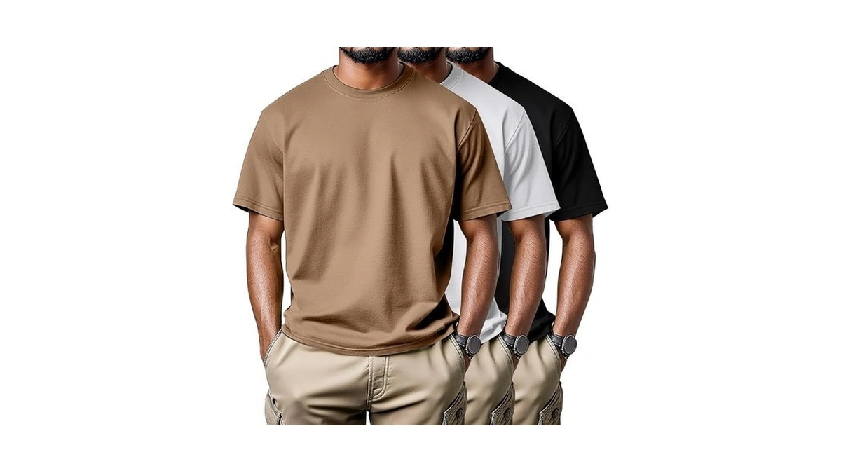 Neer 3 Pack Men's Big And Tall Shirts Summer Short