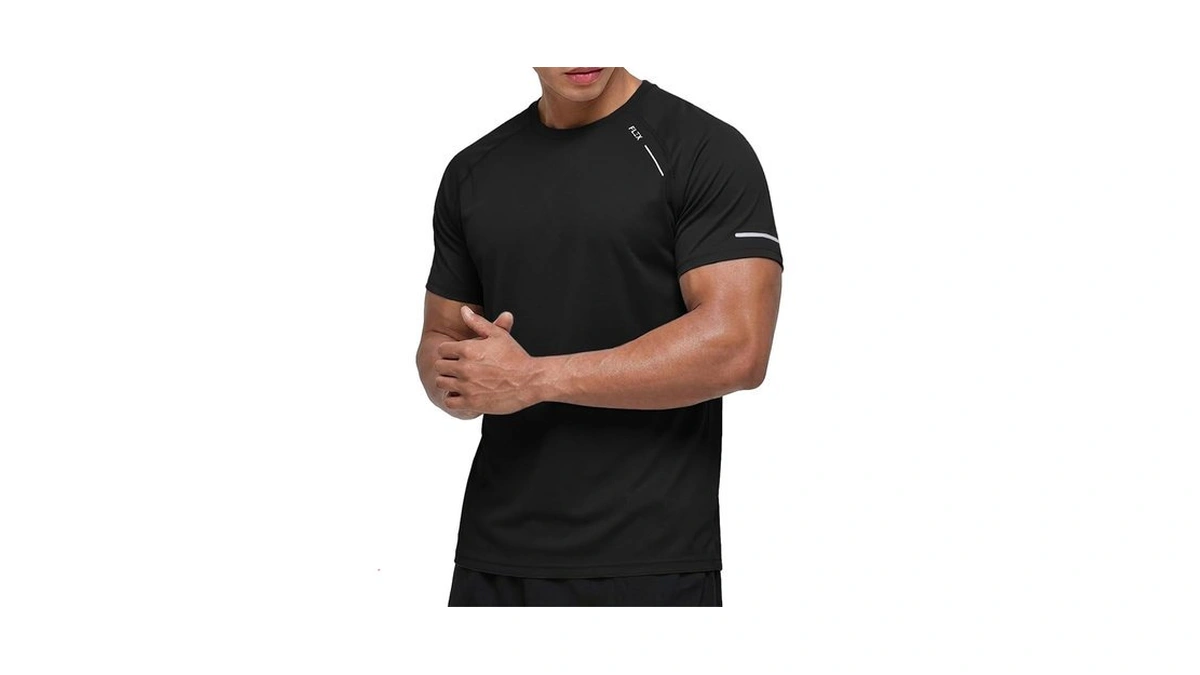 Comdecevis Mens T-shirts Cooling Moisture Wicking Running Athletic Gym Tops