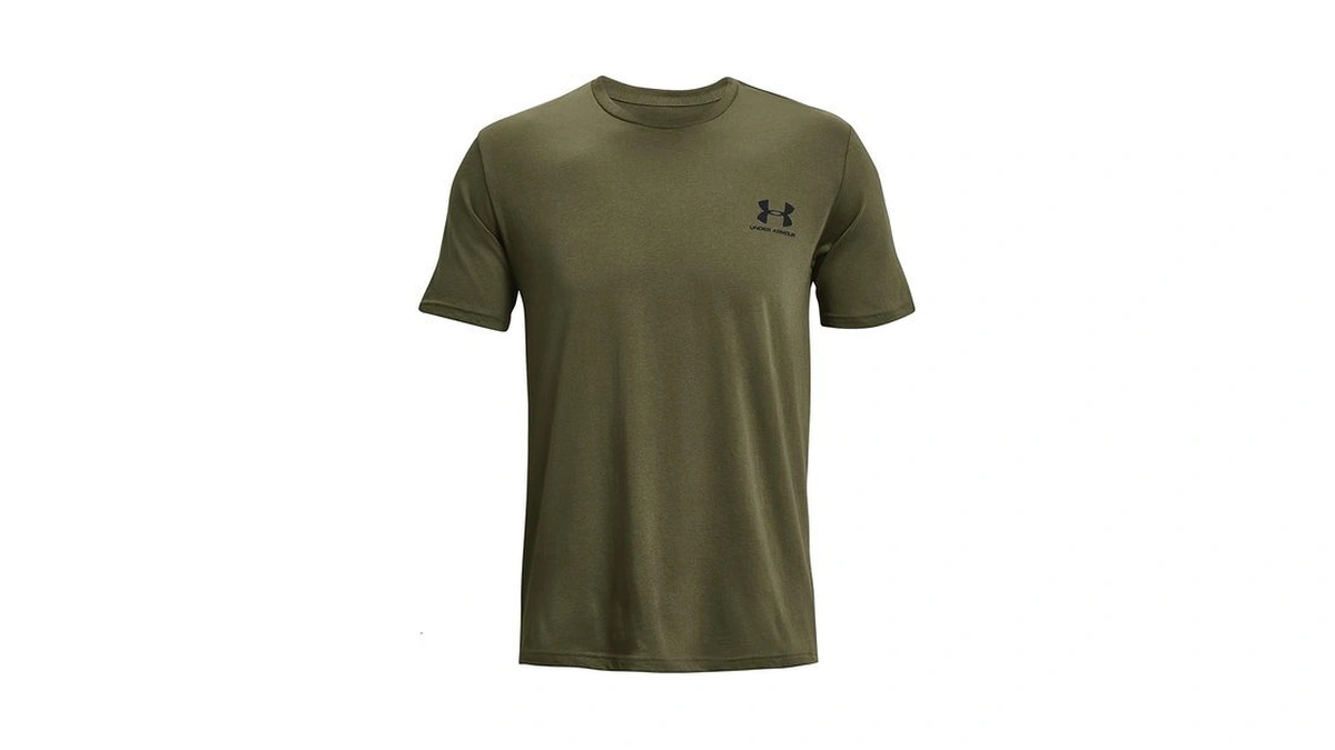 Under Armour Men's Sportstyle Left Chest Short-sleeve T-shirt, (390) Marine