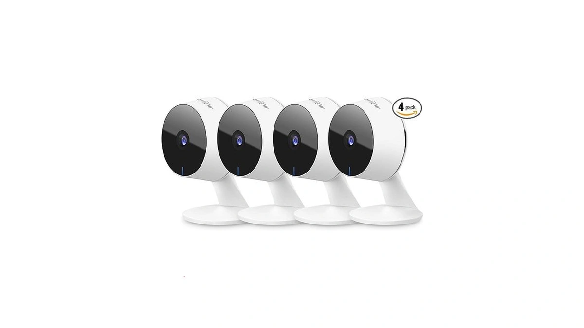 Laview Security Cameras 4pcs, Home Security Camera Indoor 1080p, Wi-fi
