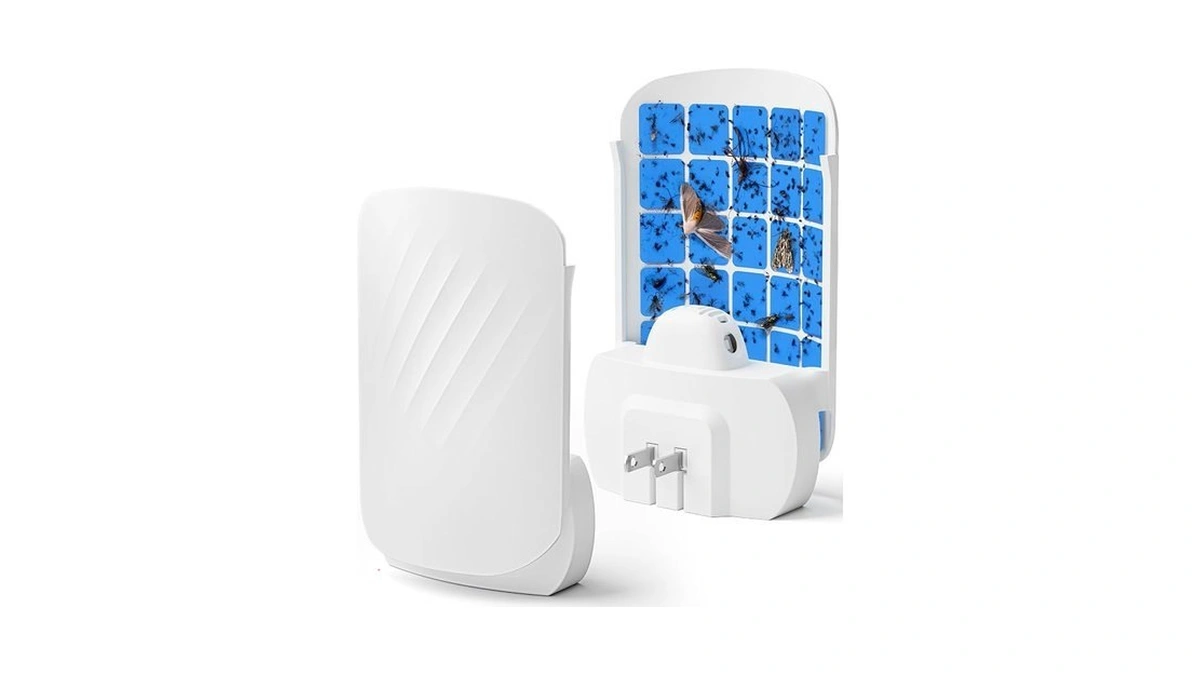 Wowcatch Plug-in Flying Insect Trap For Indoors, Fly Trap For