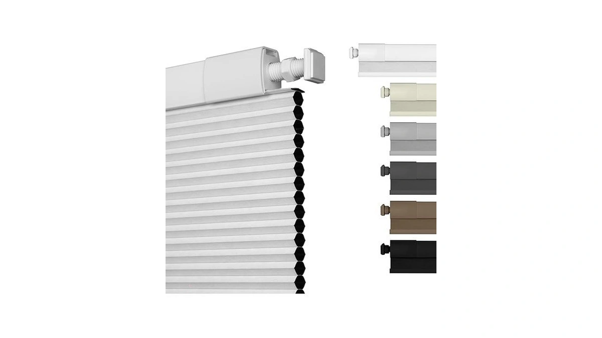 Hotsoon No Drill No Tools Blackout Cellular Shades Cordless Easy