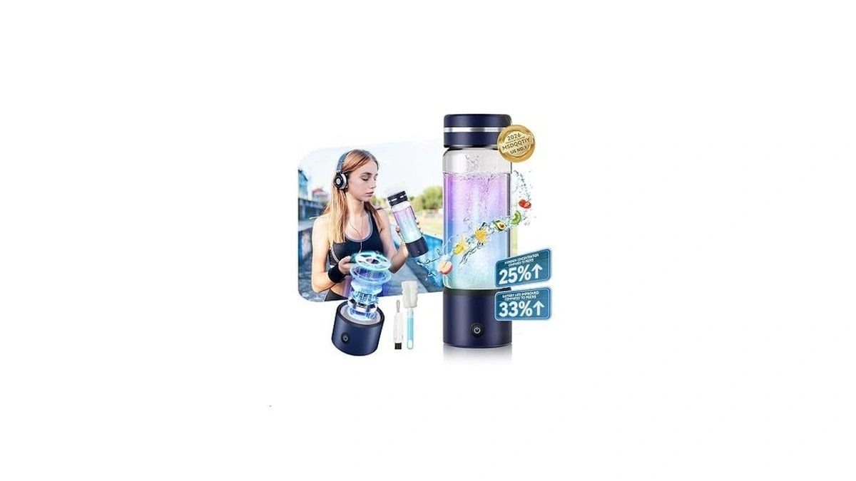 4.0 Upgrade 4000ppb High Concentration Hydrogen Water Bottle Generatorγno.1-24-hour Hydrogen
