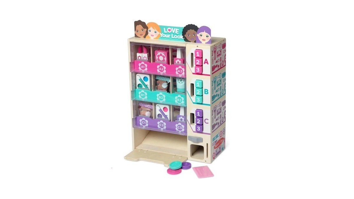 Melissa & Doug Sort, Stock, Select Beauty Kiosk Vending Machine