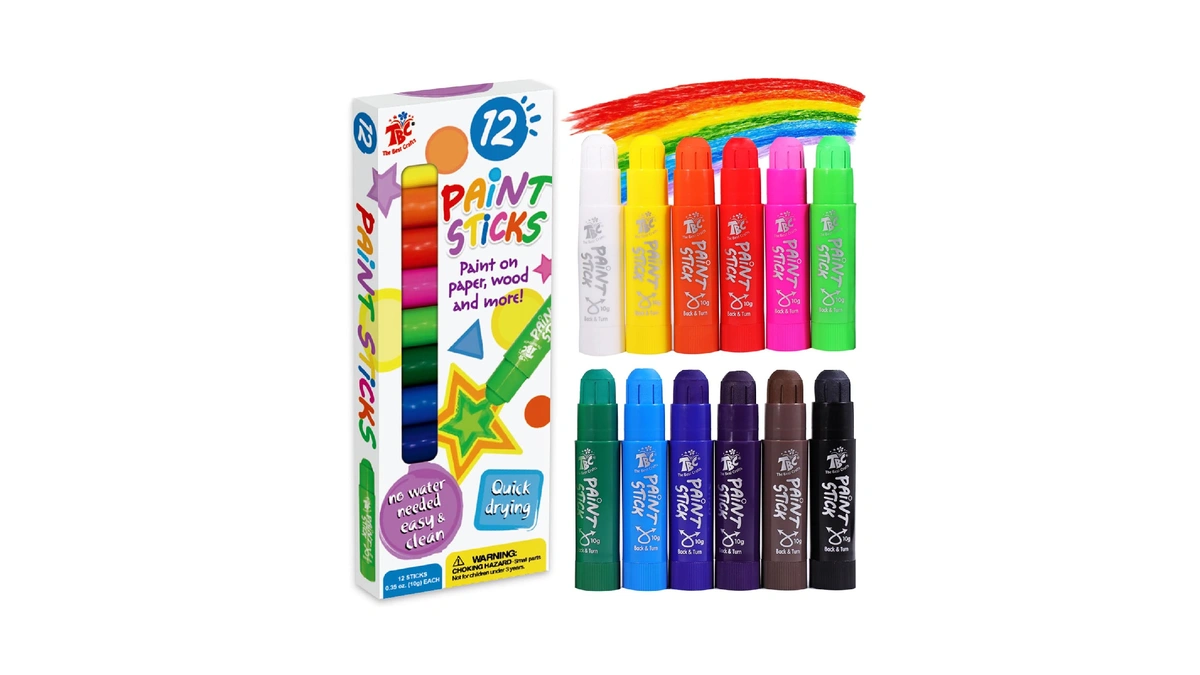 Tbc The Best Crafts Paint Sticks For Kids Ages 2-8,
