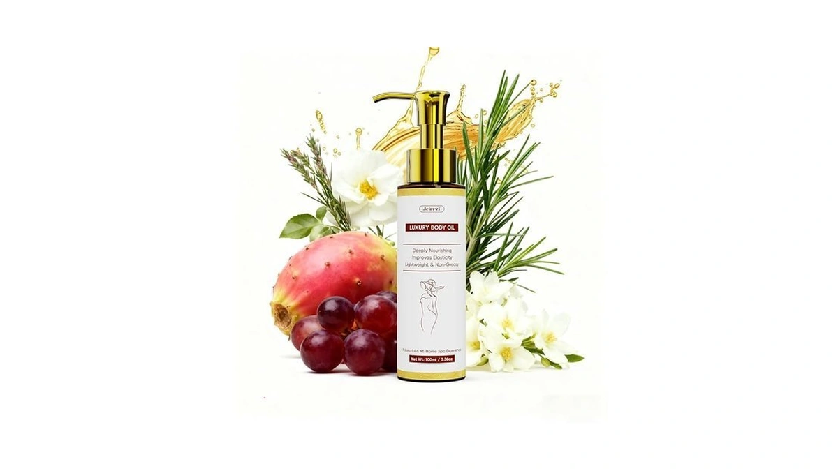 Jeirrzi Firming Body Oil For Women After Shower 3.38 Fl