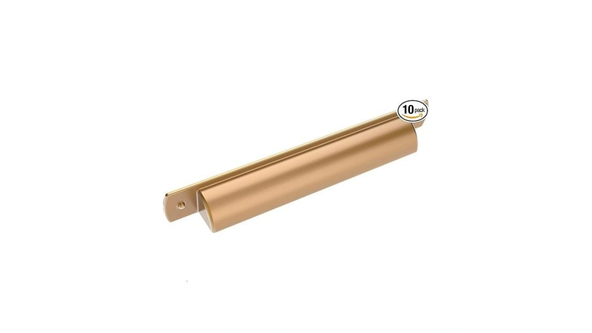 9build 10 Pack Champagne Bronze Cabinet Handles - 5 Inch